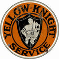 Yellow Knight Service 4 Vintage Retro Advert Ads A4 Photo Print