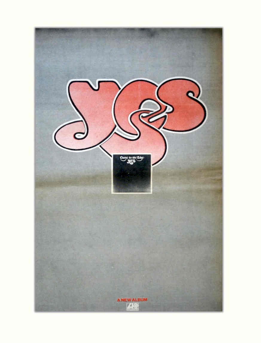 Yes Clive Edge Vintage Retro Advert Poster A4 Photo Print