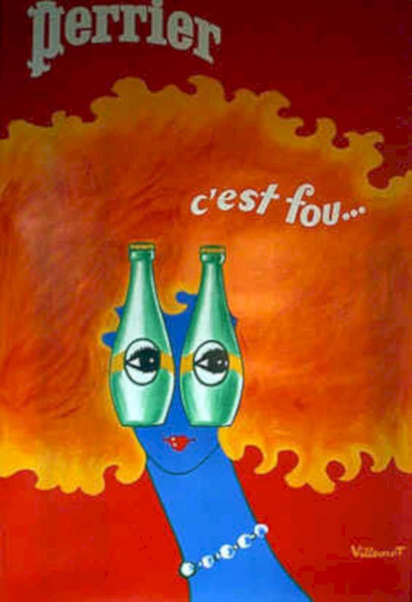 Yeuxbouteille Vintage Retro Advert Poster A4 Photo Print
