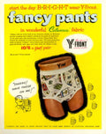 Yfront Stein Pub 1950s Vintage Retro Advert Poster