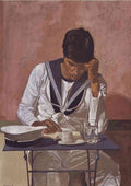 Yiannis Tsaroychis mariner reading SHARP A4 Photo Print