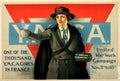 Ymc Girls France Vintage Retro Advert Poster A4 Photo Print