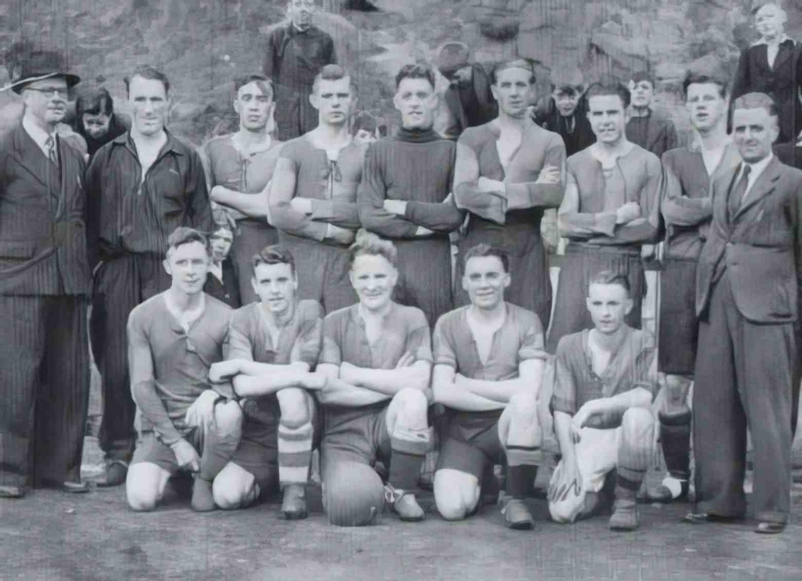Ynyshir United 194546 Vintage A4 Photo Print