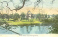 Yorkshire Bolton Abbey and Stepping Stones Vintage A4 Photo Print