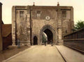 Yorkshire Bridlington Quay The Bayle Gate 1900's Vintage A4 Photo Print
