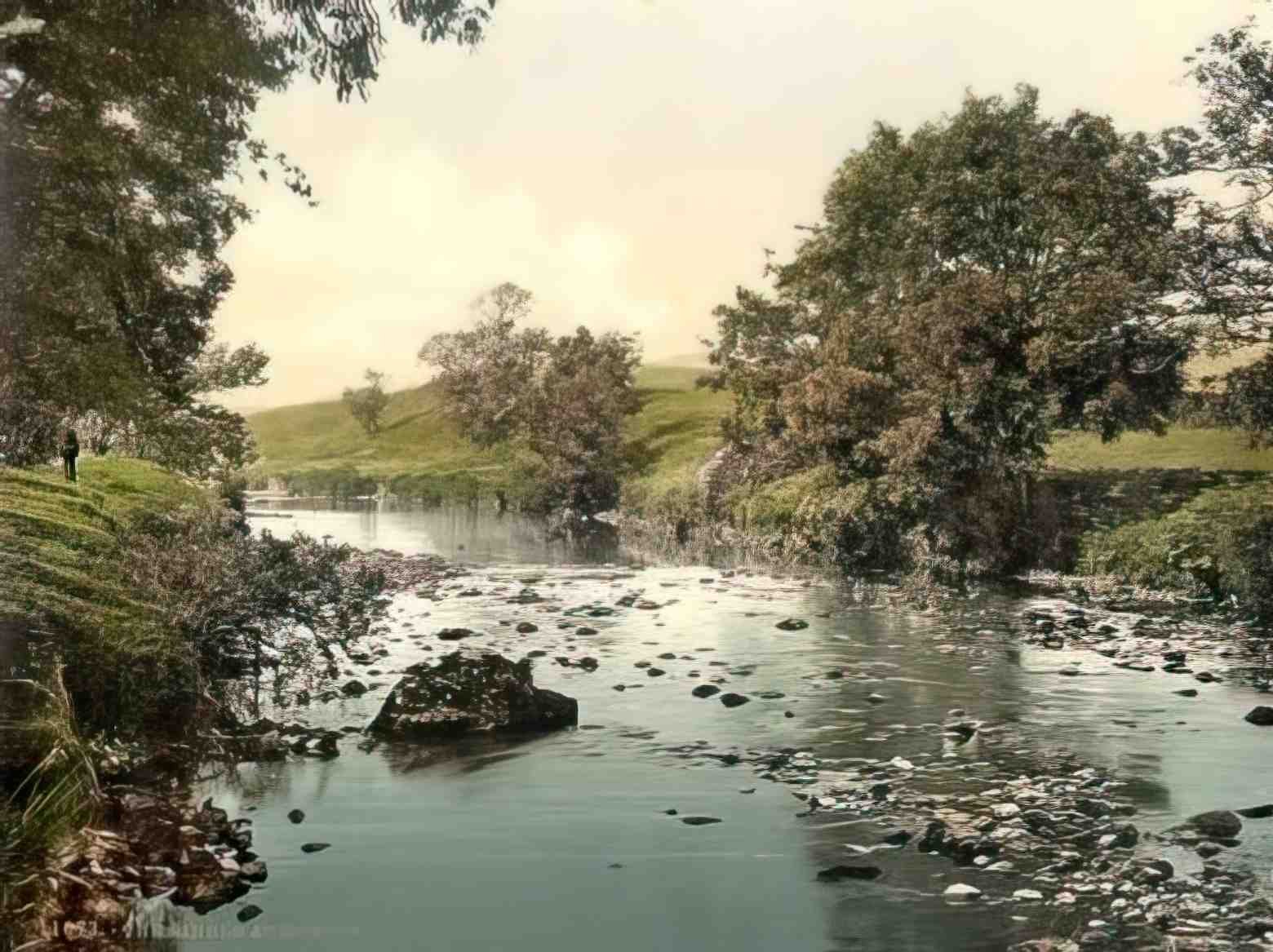 Yorkshire Horton The Ribble Vintage A4 Photo Print