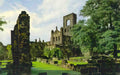 Yorkshire Leeds Kirkstall Abbey 1960s Vintage A4 Photo Print