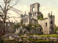 Yorkshire Leeds Kirkstall Abbey Vintage A4 Photo Print