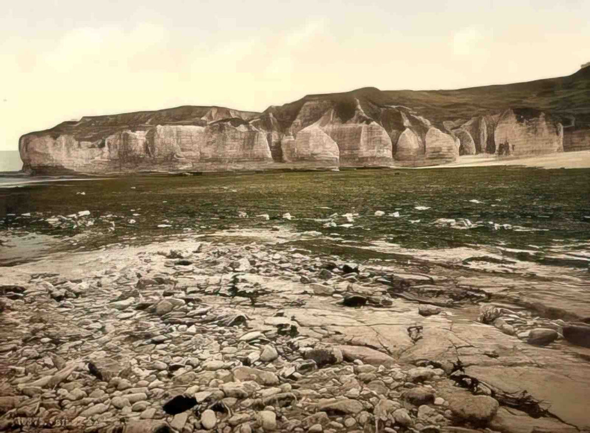 Yorkshire Silex Bay 1900's Vintage A4 Photo Print