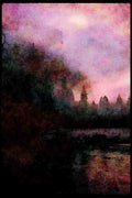 Yosemite USA 167002 Sunrise El Capitan A4 Limited Edition Watercolour Print