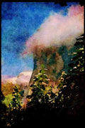 Yosemite USA 167010 El Capitan Spring Snow A4 Limited Edition Watercolour Print