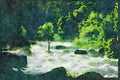 Yosemite USA 167034 Merced River A4 Limited Edition Watercolour Print