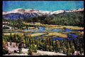 Yosemite USA 167072 Tuolumne Meadows From Pothole Dome A4 Limited Edition Watercolour Print