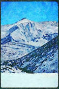 Yosemite USA 167085 Sheep Peak A4 Limited Edition Watercolour Print
