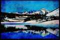 Yosemite USA 167096 Tioga Lake A4 Limited Edition Watercolour Print