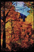 Yosemite USA 167098 Lee Vining Canyon A4 Limited Edition Watercolour Print