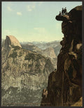 Yosemite Valley Cal Vintage A4 Photo Print