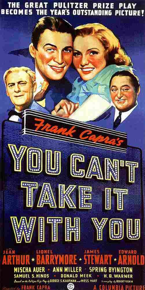  You Cant Take it With You 01 film star poster A4 Photo Print