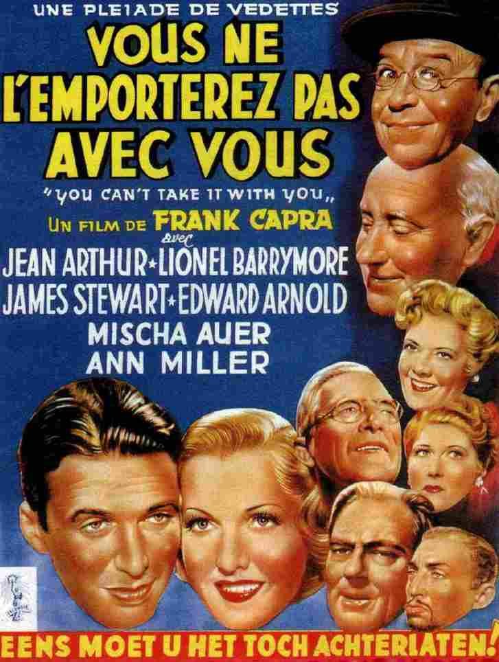  You Cant Take it With You 04 film star poster A4 Photo Print