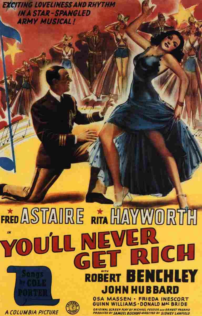  Youll Never Get Rich 01 film star poster A4 Photo Print