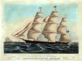 Young America Ship Vintage A4 Photo Print