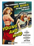 Young And Wild Movie Poster Vintage Retro Advert Poster A4 Photo Print