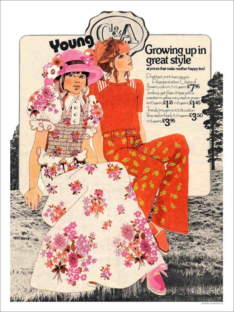 Young C 26 A Teenage Fashion Advert Vintage Retro Advert Poster A4 Photo Print