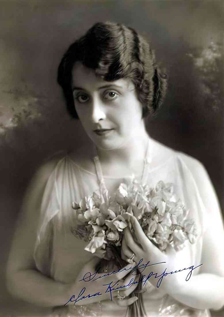 Young Clara Kimball 1 A4 Photo Print