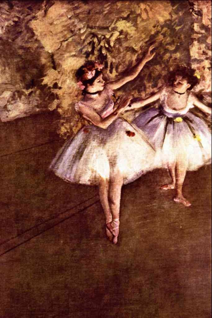 Young Dancers Degas Impressionism A4 Photo Print