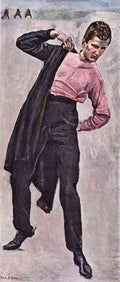 Young Freedom Fighter Ferdinand Hodler Symbolism A4 Photo Print