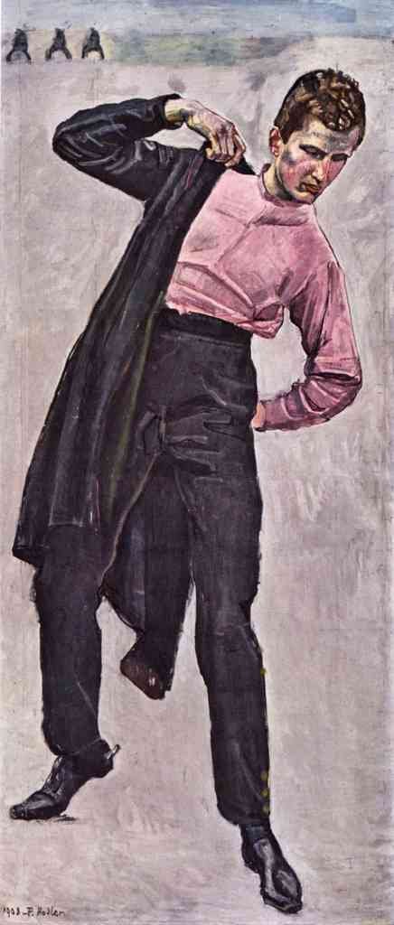 Young Freedom Fighter Ferdinand Hodler Symbolism A4 Photo Print