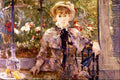 Young Girl In A Green House Morisot Impressionism A4 Photo Print