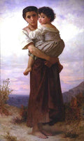 Young Gypsies Bouguereau A4 Photo Print