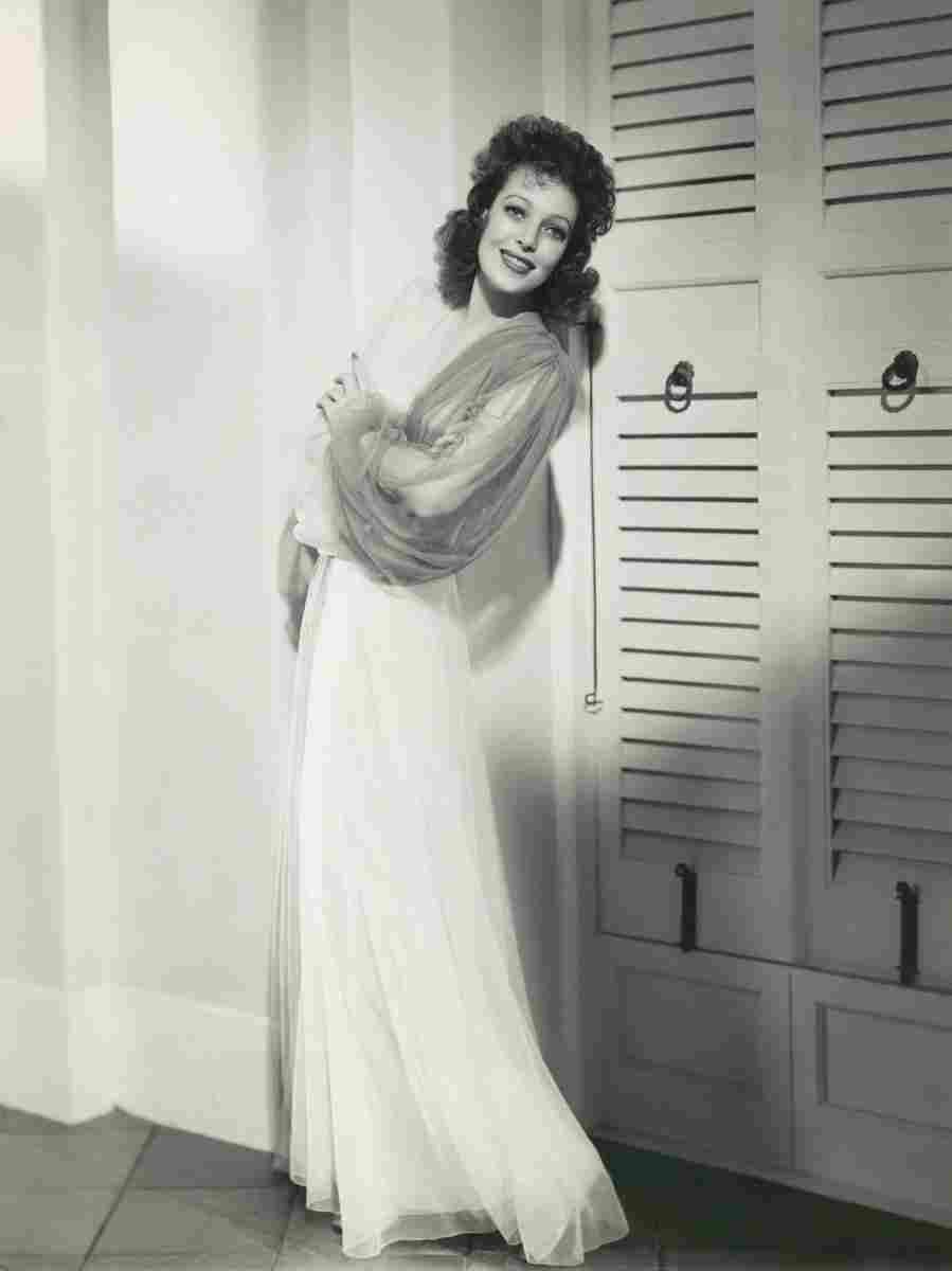 Young Loretta Eternally Yours 1S film star poster A4 Photo Print