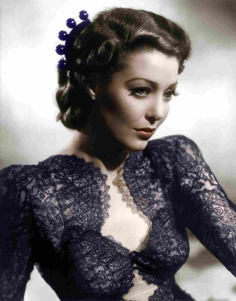 Young Loretta He Stayed for Breakfast 2C film star poster A4 Photo Print