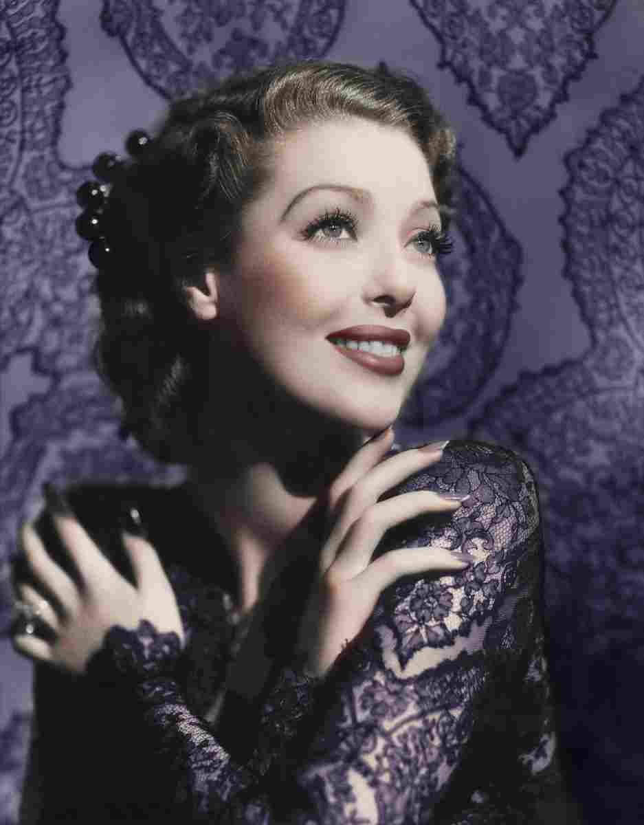 Young Loretta He Stayed for Breakfast 3C film star poster A4 Photo Print