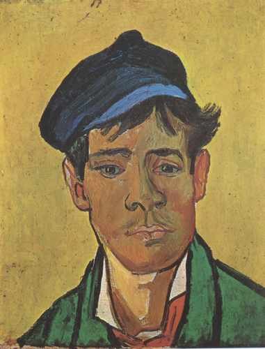 Young Man With Cap Arles 1888 A4 Photo Print