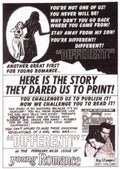 Young Romance February 1940s Vintage Retro Advert Poster