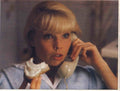 Young Woman Phone Vintage Retro Advert Poster A4 Photo Print