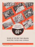 Youth Syphilis Poster American World War II Advert Poster