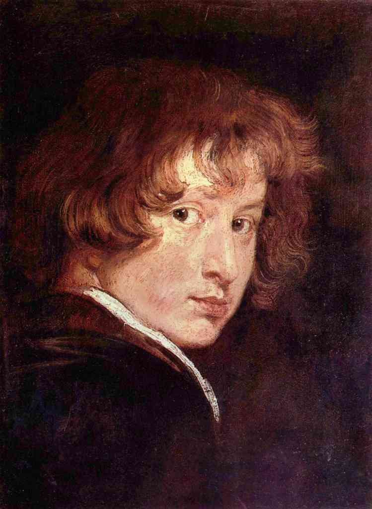 Youthful Self Portrait Van Dyck A4 Photo Print