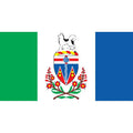 Yukon Prov Flag N3912 A4 Photo Print