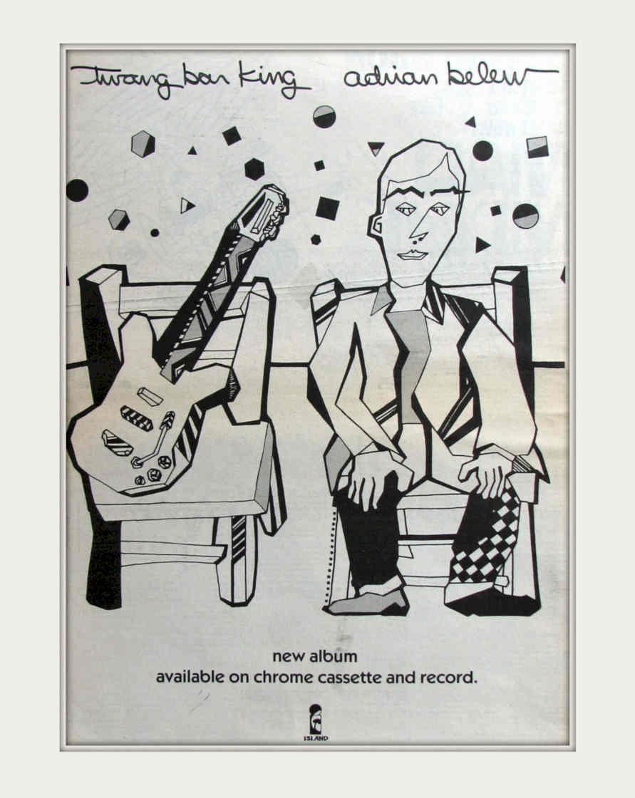 Yungun Belew Album Vintage Retro Advert Poster A4 Photo Print