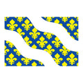 Yvelines Dep Flag N2995 A4 Photo Print