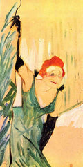Yvette Guilbert Greets The Audience Toulouse Lautrec A4 Photo Print