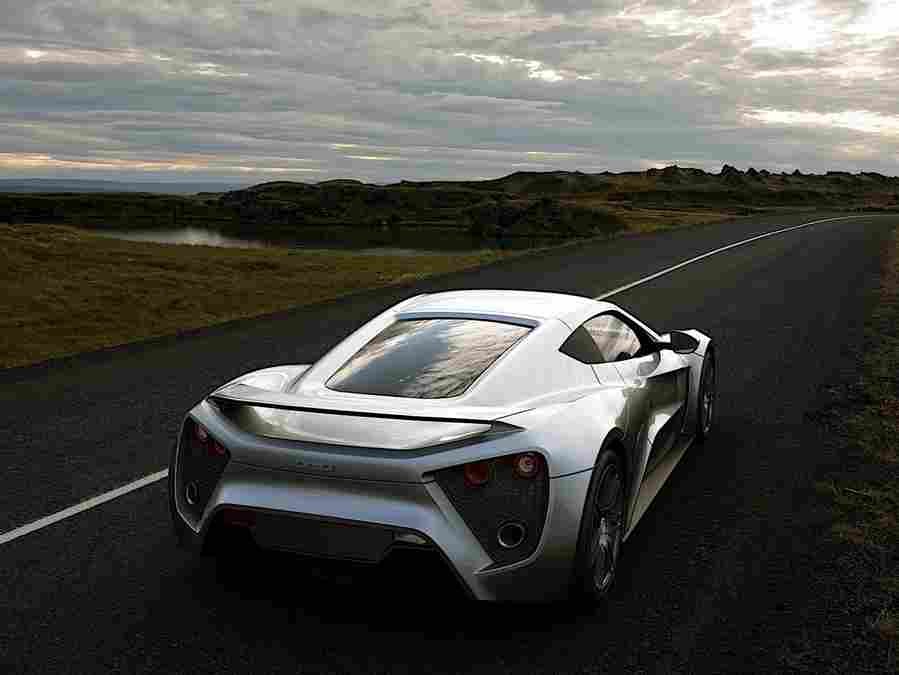 ZENVO ST1 6222 21 Car A4 Photo Print