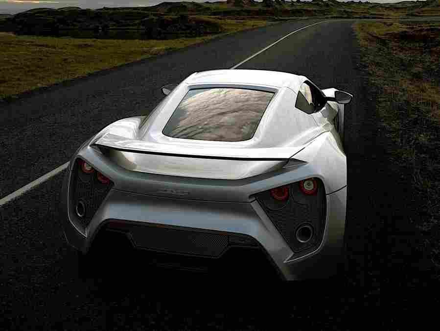 ZENVO ST1 6222 23 Car A4 Photo Print