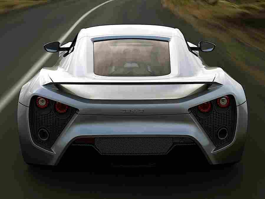 ZENVO ST1 6222 24 Car A4 Photo Print