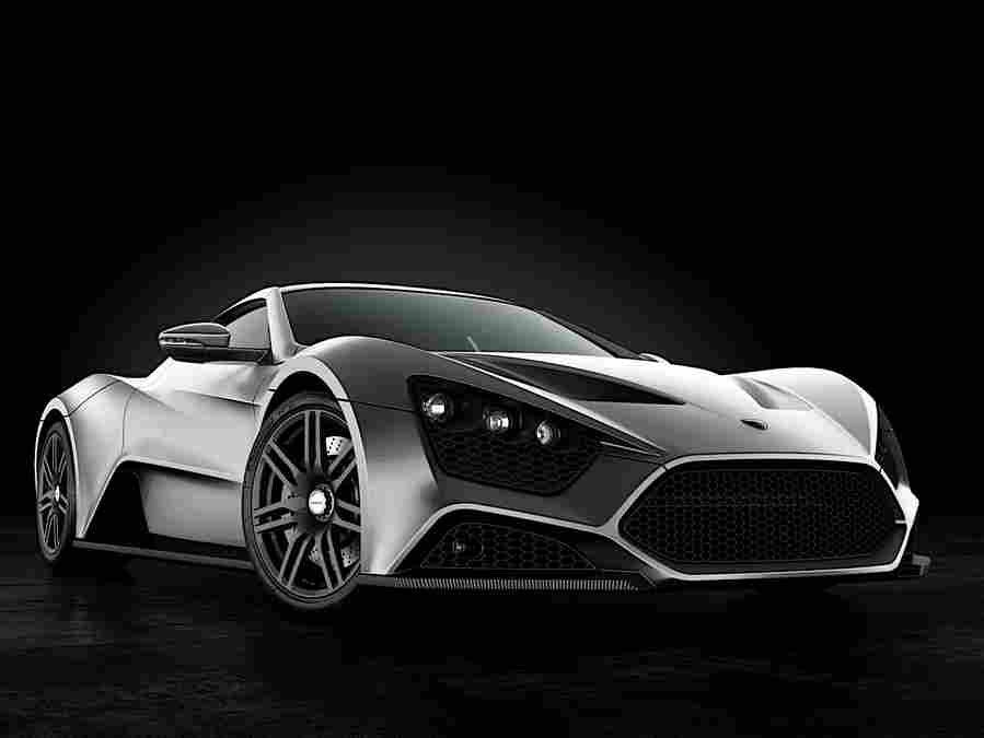 ZENVO ST1 6222 26 Car A4 Photo Print