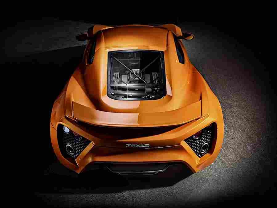 ZENVO ST1 6222 8 Car A4 Photo Print